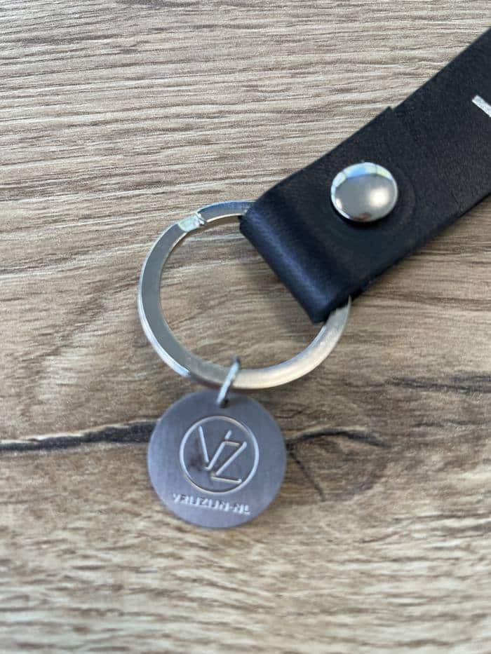 Sleutelhanger 'Live in Love' (zwart) - Afbeelding 3