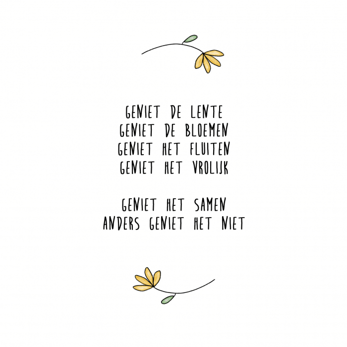 Ansichtkaart | Geniet